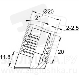 ITI20x2-2.5/21